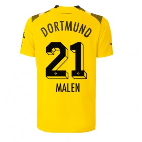 Herren Fußballbekleidung Borussia Dortmund Donyell Malen #21 3rd Trikot 2022-23 Kurzarm